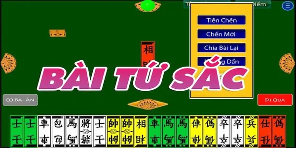 game bài tứ sắc - Tứ Sắc đấu 3 người