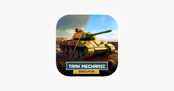 game xe tăng - Tank Mechanic Simulator