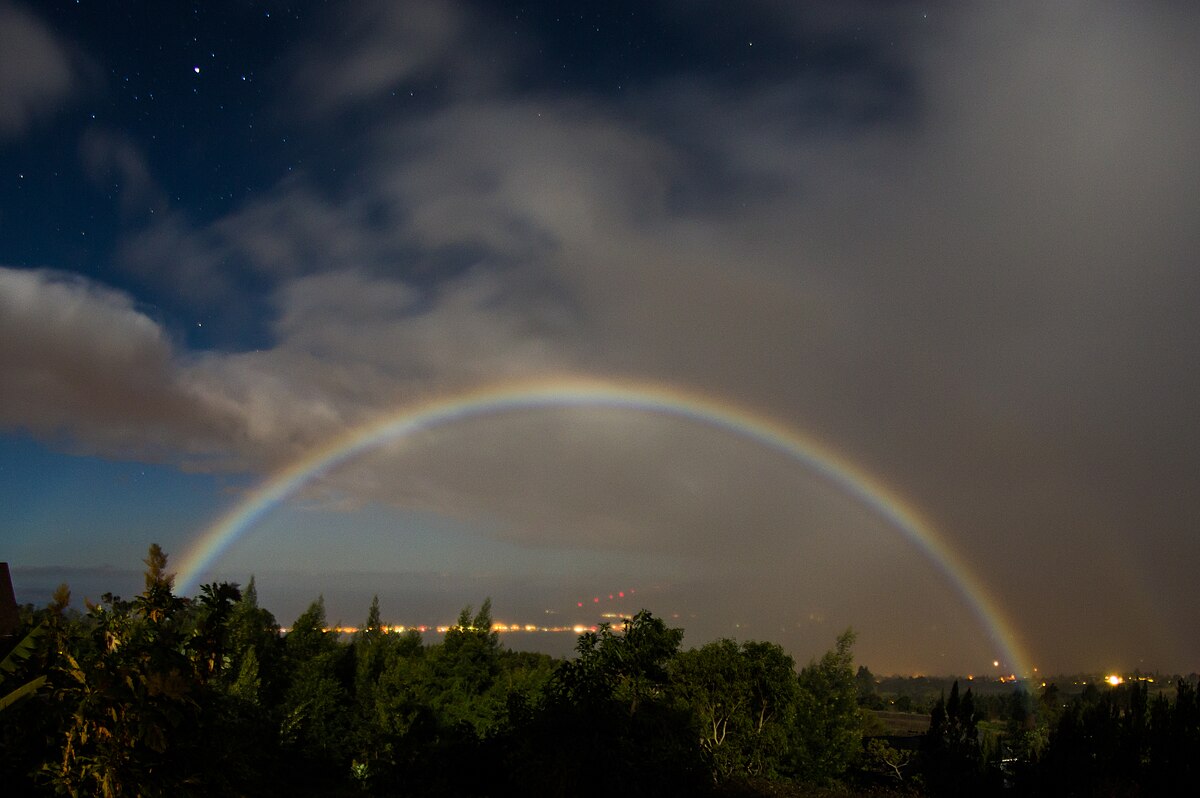 Moonbow (Lunar Rainbow): 7 Fakta Langka Exclusive dan Sains di Balik Pelangi Bulan
