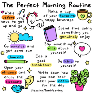 morning routine